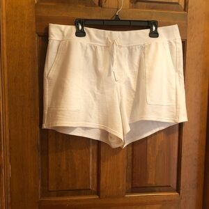 Women's Sonoma White Drawstring Lounge Shorts